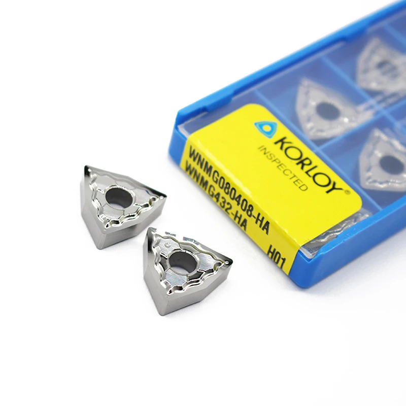WNMG080408 HA H01 WNMG 080408 10PCS turning tool Aluminum cutter blade
