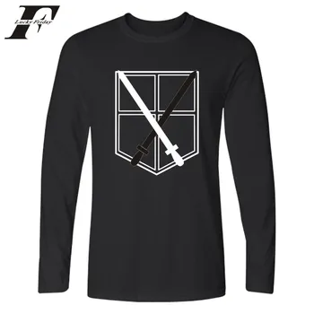 

anime Attack On Titan fashion sport t-shirts tee shirt women men t shirts long sleeve t-shirt harajuku sweatshirt tops plus size