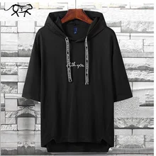 Летние мужские футболки, уличная одежда, крутая белая футболка в стиле хип-хоп с коротким рукавом, Мужская футболка высшего качества, модная короткая футболка, мужские футболки