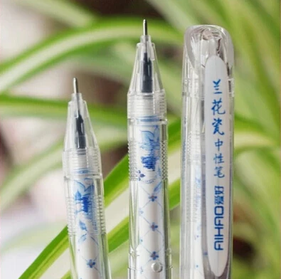 AiHao Brand Gel Ink Pen 12pcs/dozen Chinese Style Roller Tip Office Work High Quality|Гелевые ручки| |