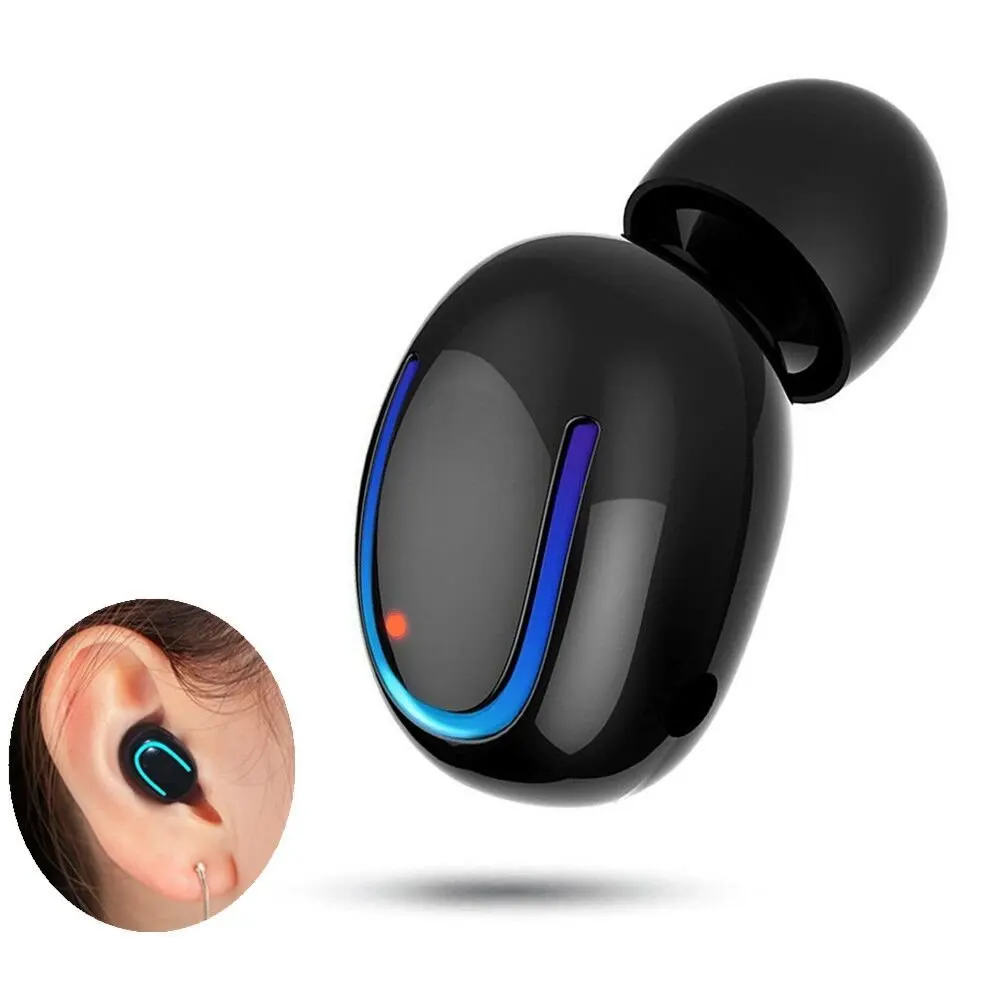 Бизнес Bluetooth наушники беспроводные вкладыши Мини спортивная Гарнитура 3D стерео