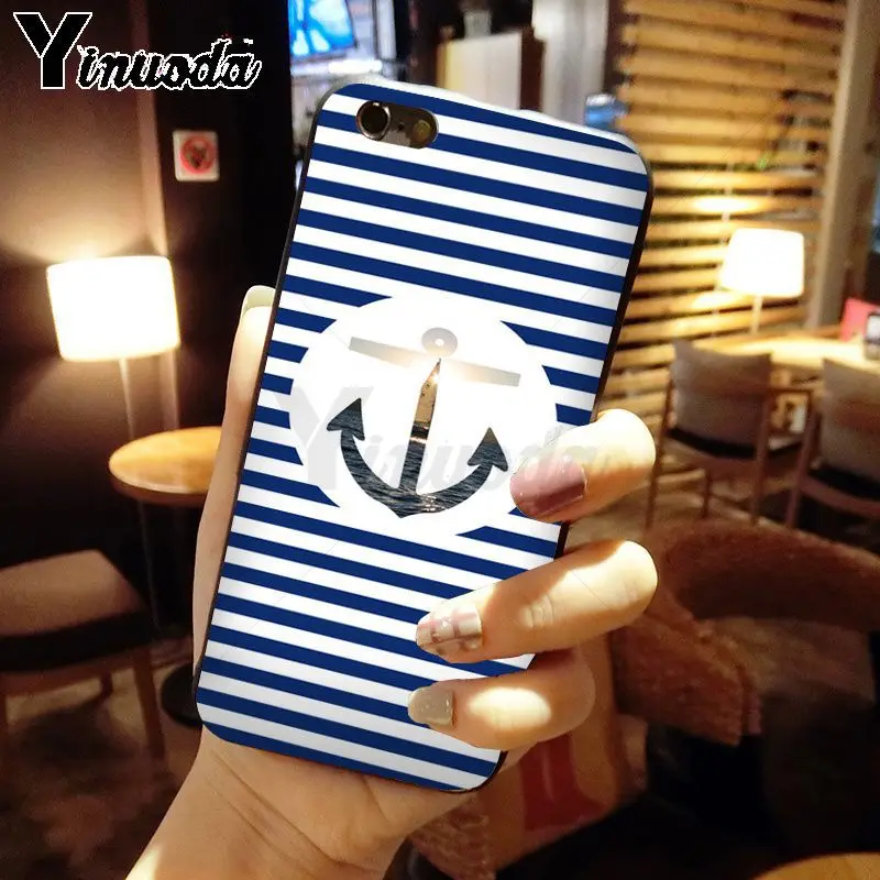 Nautical Tattoo blue boat Anchor Art