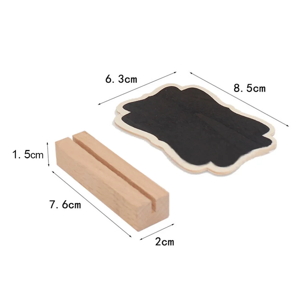 Подставка сообщение деревянная мини маленькая грифельная доска с орнаментами креативные деревянные ремесла витрина декоративный маятник 3,18