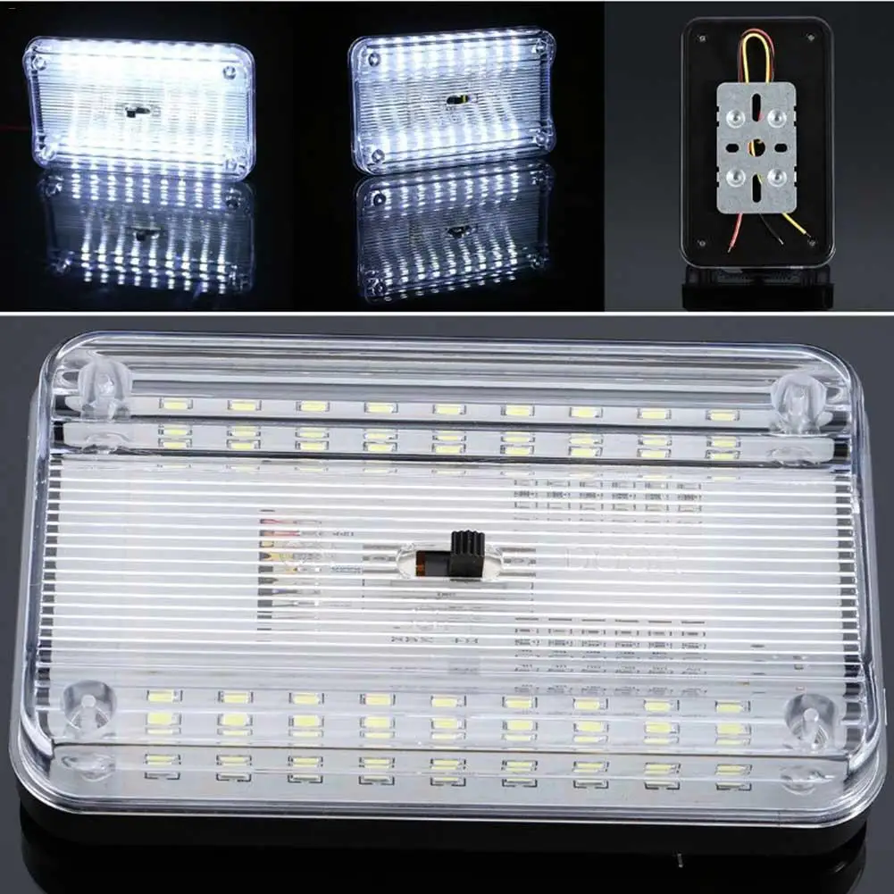 12 V 36LED лампа для крыши автомобиля Универсальный багажная лампа высокой Яркость салон автомобиля транспортного средства огни