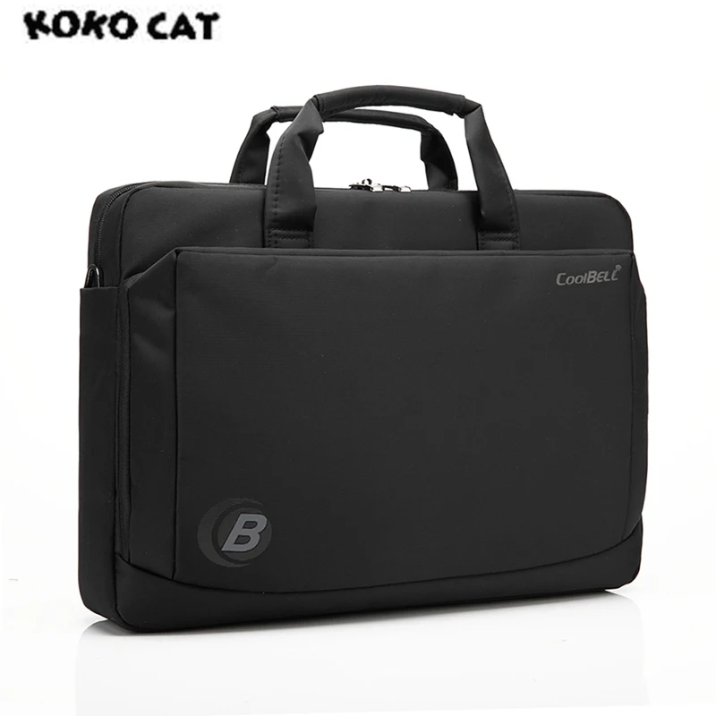 

KKCAT Waterproof Crushproof 15.6 inch Notebook Computer Laptop Bag for Men Women Briefcase Shoulder Messenger Bag