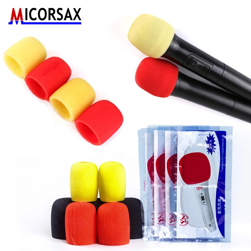 200/400 pcs High quality One time Foam Mic Cover Handheld Microphone