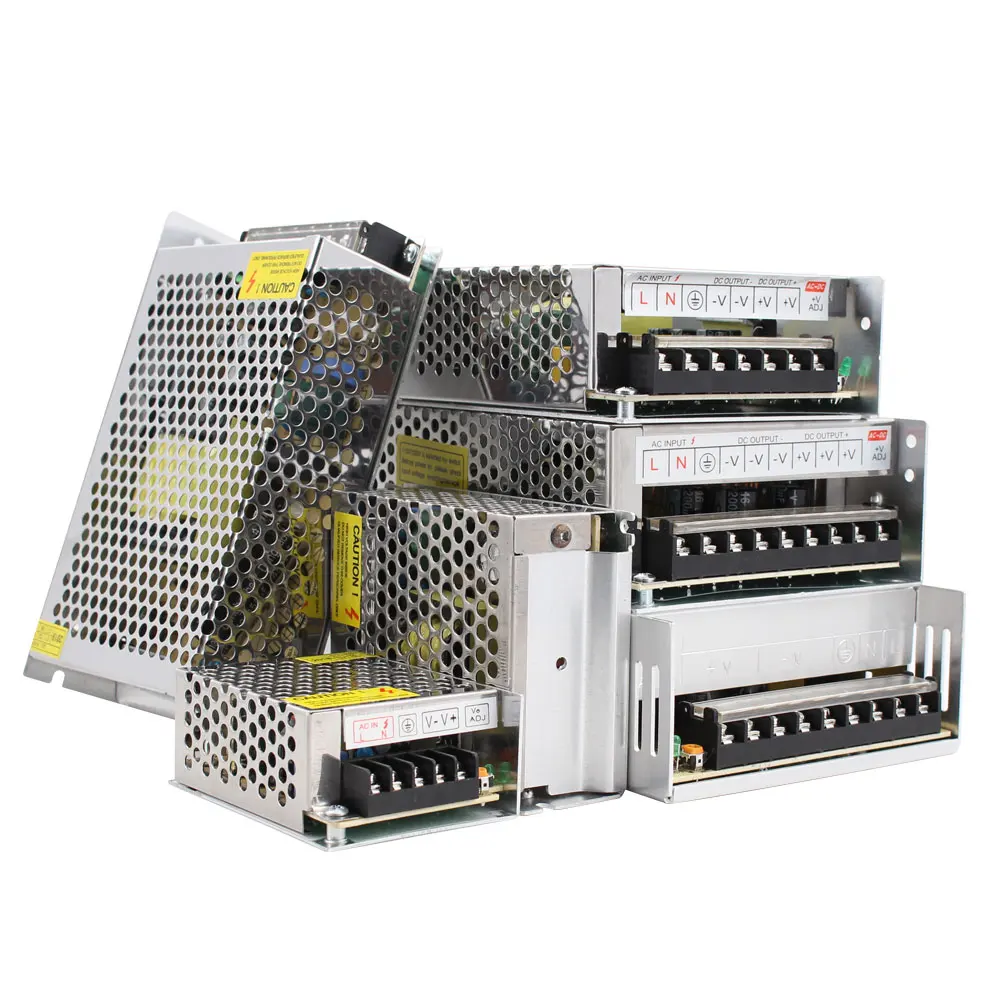 AC 110 V-220 V AC/DC 12 Светодиодный драйвер Мощность адаптер 12В 2A 3A 5A 10A 20A v Питание