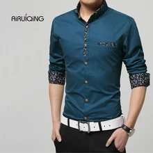 Plus size brand font b clothing b font 2017 spring Mercerized cotton font b men s