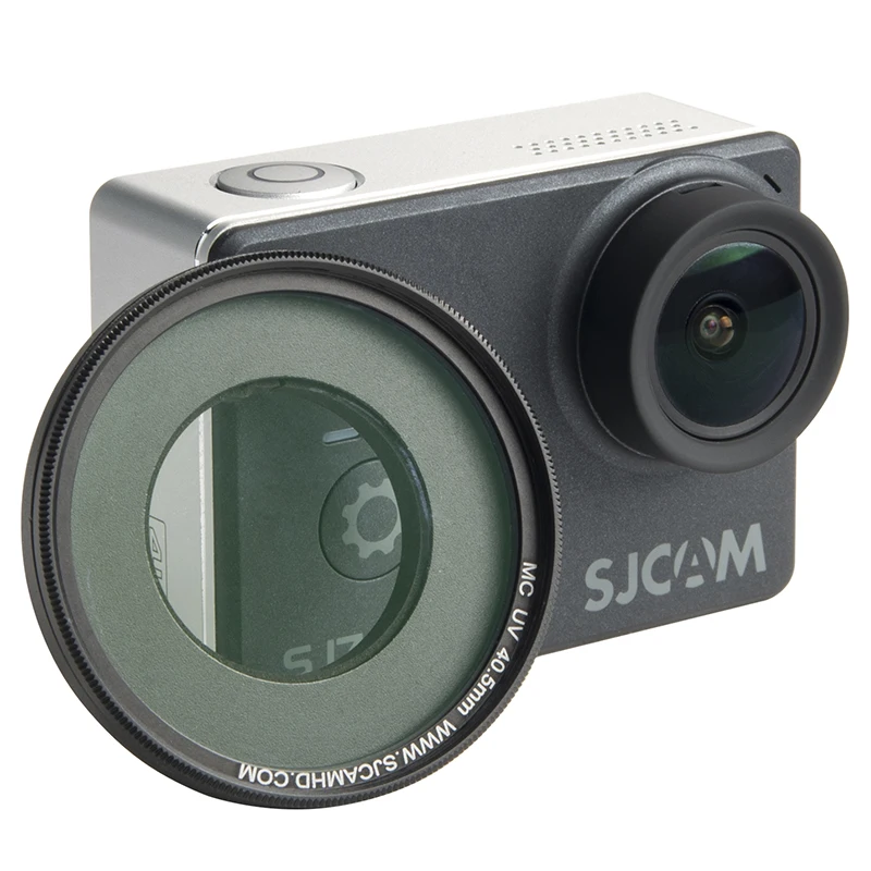 УФ объектив SJCAM MC 40 5 мм + Защитная крышка фильтр против царапин для экшн камеры SJ7