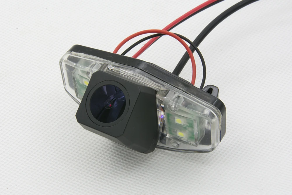 175 градусов Fisheye MCCD 12LED HD камера заднего вида Камера для Honda Accord 2001 2002 2003 2004 2005 2006 2007 2008 2009 2010 автомобильный монитор