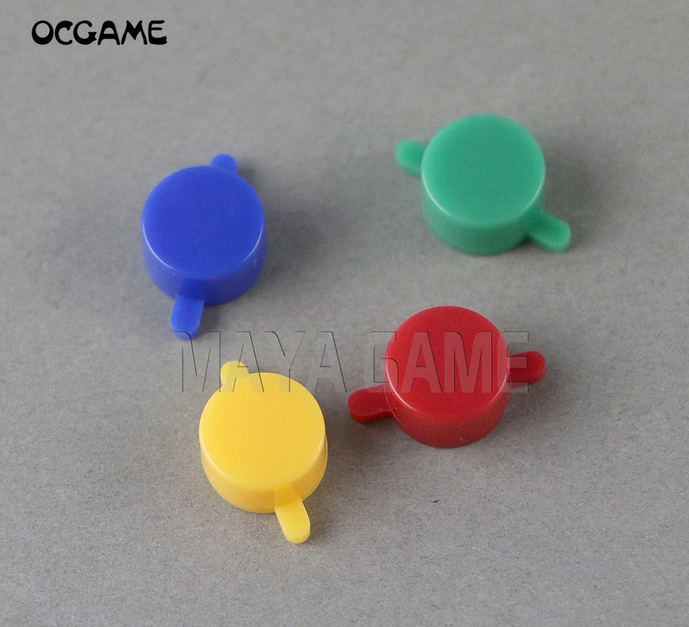 OCGAME 120sets/lot High Quality 4 in 1 set Buttons For SNES Super NES Plastic ABXY Nintendo FC Controller | Электроника
