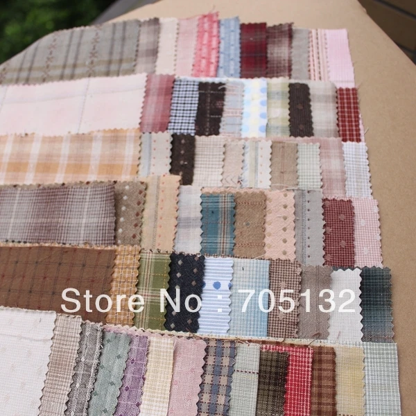 Japanese retro style patchwork fabric pack quilt fabric bundles Applique 12*13cm 30pcs ideal for
