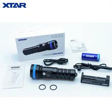 XTAR D26 1600 фонарик для дайвинга CREE XHP35-HI D4 1600 люмен дальность луча 432 м магнитный переключатель фонарь 100 м глубина погружения