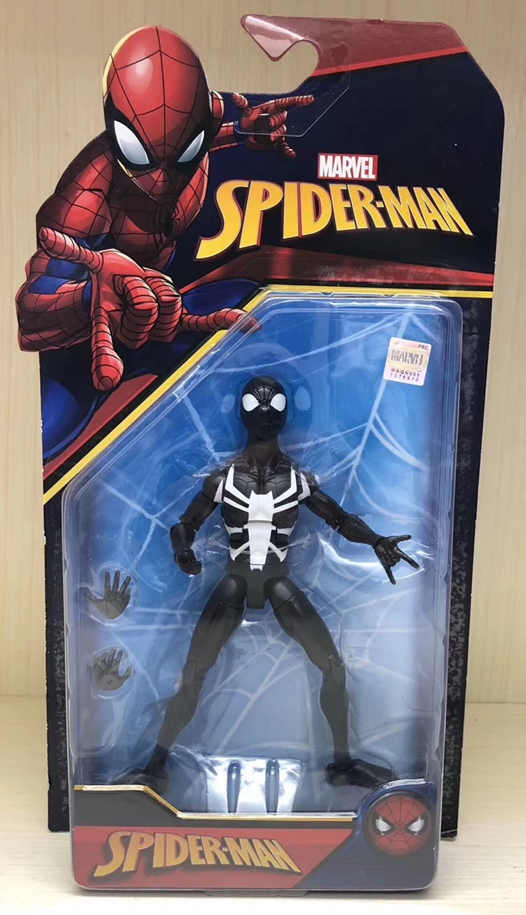 1 шт. фигурка героя Marvel Человека-паука в стихах-пауках Venom Miles Morales Spider-Gwen Stacy Noir Spider-Ham 18 см