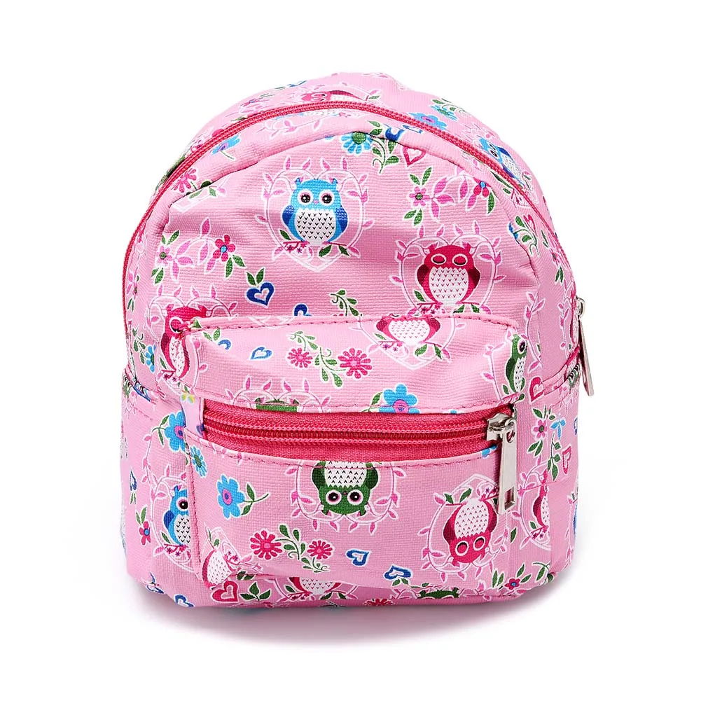 

New Cute Portable Mini Backpack Shape Printed Makeup Bag Travel Organizer Waterproof Pouch Toiletry Bags WML99