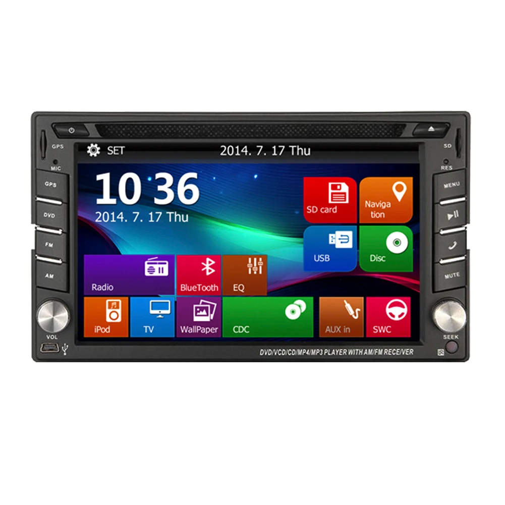 Excellent GPS Map Car DVD Touch Screen HeadUnit MP5 PC Audio RDS Double Din MP3 Stereo Receiver Radio iPod USB Music Autoradio 0 Excellent GPS Map Car DVD Touch Screen HeadUnit MP5 PC Audio RDS Double Din MP3 Stereo Receiver Radio iPod USB Music Autoradio 0