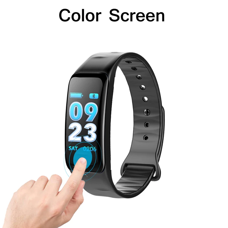 

LIGE Smart Bracelet Men Fitness Tracker Heart Rate Sphygmomanometer Bluetooth Smart Watch Sleep Monitoring Waterproof Sport Watc