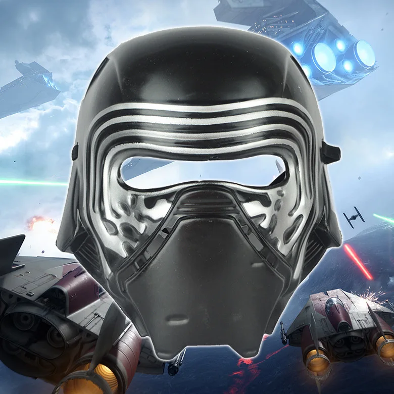 Роскошные маски для косплея на Хэллоуин Kylo Рен Звездные войны 7 Пробуждение силы
