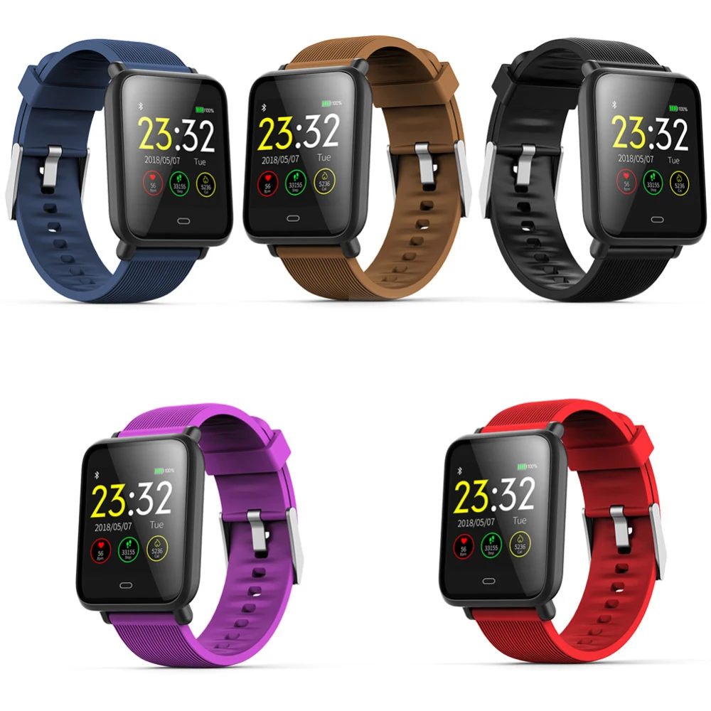 

Waterproof Smart Bracelet 1.3TFT HD Blood Pressure Oxygen Heart Rate Monitor Multi-Sports Mode Fitness Bluetooth Wristband