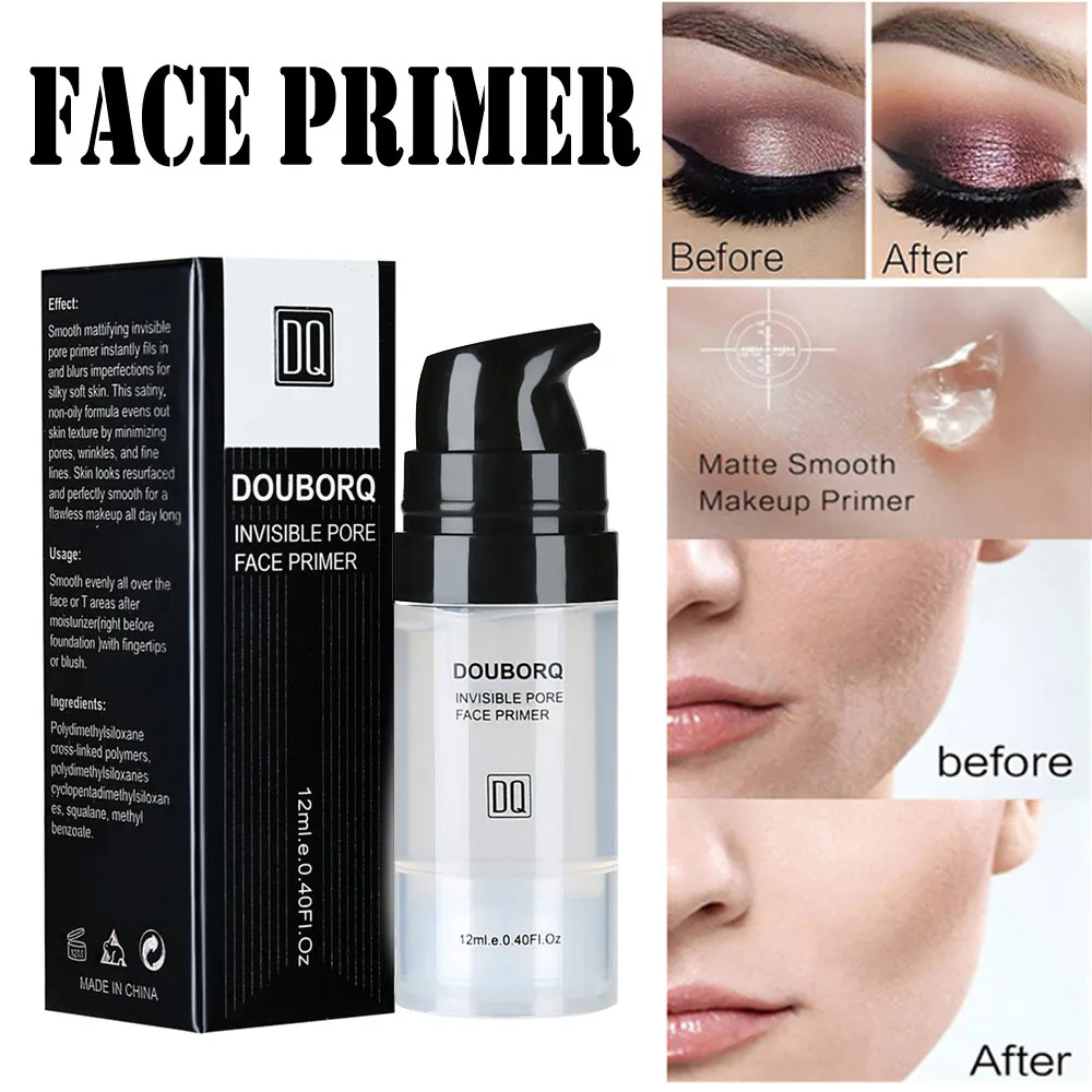 Blur Primer Makeup Base 12ml Face Oil Control Professional Matte Make Up Pores Brand Foundation