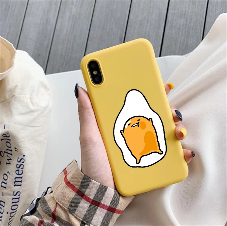 Милый Мягкий силиконовый чехол gudetama lazy egg для телефона huawei p30 pro lite p20 10 mate 20 honor 9