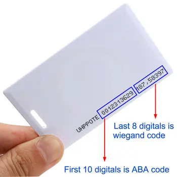 

New Contactless 125KHz RFID Proximity Smart ID Card 1.8mm Thinkness EM4100/4102 50PCS