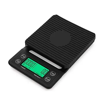 

Kitchen Scale 3kg/0.1g 5kg/0.1g Drip Coffee Scale With Timer Portable Electronic Digital High Precision LCD Electronic Scales