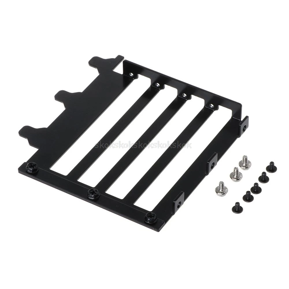 

Metal Graphics VGA Card Holder Aluminum Graphics Card Side Converted Bracket Computer Cooler Cooling Radiator Support Jy23 19