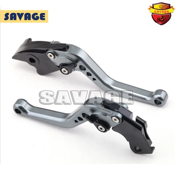 

For YAMAHA MT-09 MT-07 FJ-09 2014-2015 Motorcycle Accessories CNC Billet Aluminum Short Brake Clutch Levers Titanium