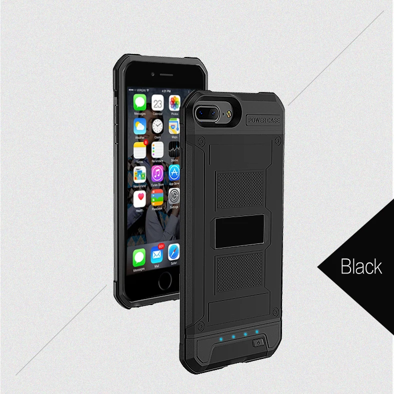 Чехол GOLDFOX 3000/4200 мАч для внешнего резервного аккумулятора, зарядное устройство, чехол для iPhone 7, 6, 6 S, зарядное устройство, чехол для iPhone 6, 6s, 7 Plus