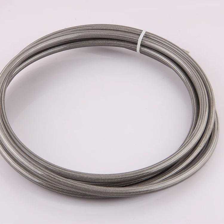 Racing teflon brake hose Motorcycle hydraulic braided brake hose line banjo fitting hose ID:3.2 mm OD : 7.5MM