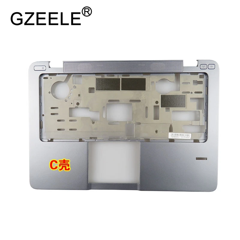 

GZEELE new for HP EliteBook 820 G1 820 G2 series UPPER CASE palmrest cover 783215-001 6070B0824001 topcase keyboard bezel silver