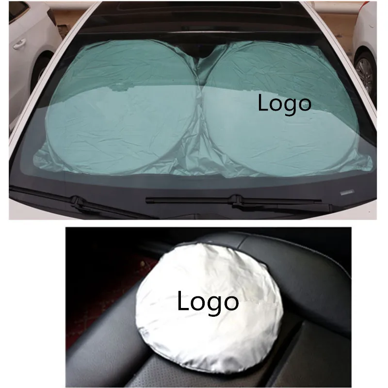 Car Sunshade Front Window Sun Shade Windshield Visor Cover For For