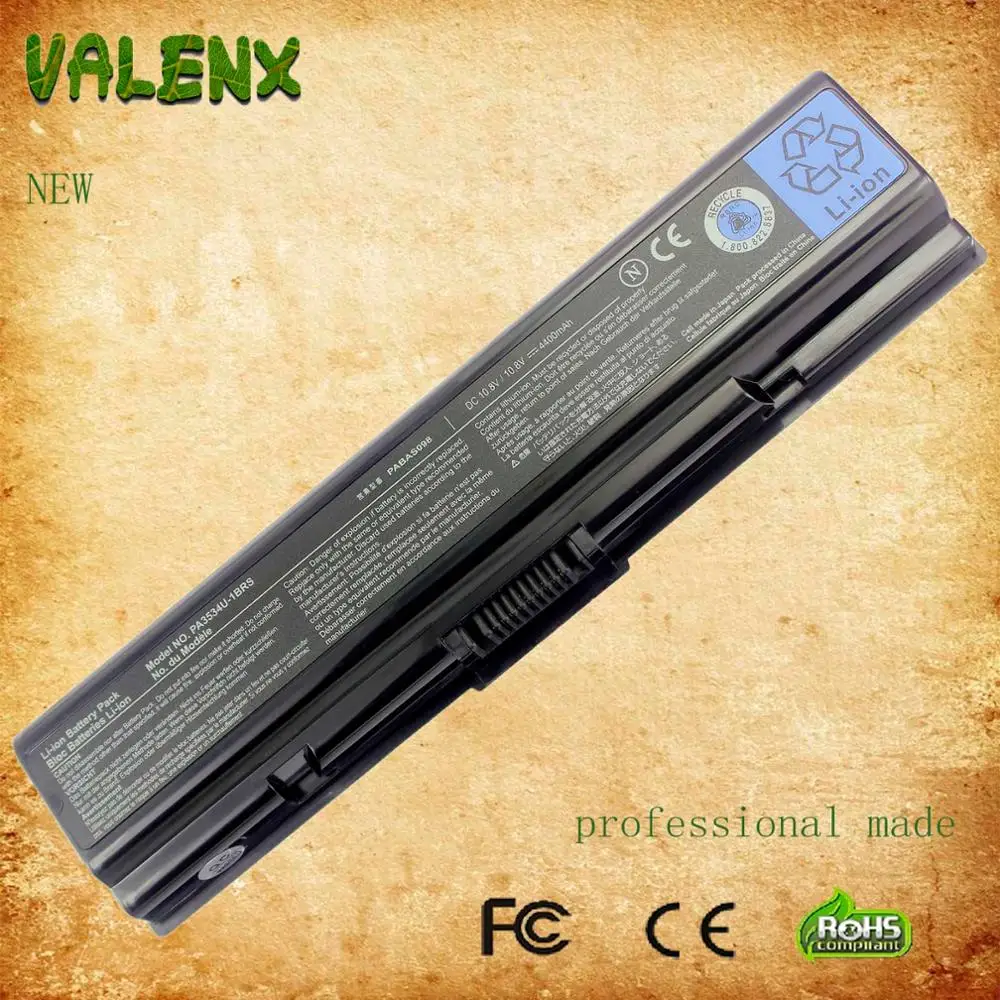 

Battery PA3533U-1BRS PA3534U-1BRS PA3535U-1BAS For Toshiba Satellite A505 Pro L550 L450 L300 A200 L500 A500 PA3534