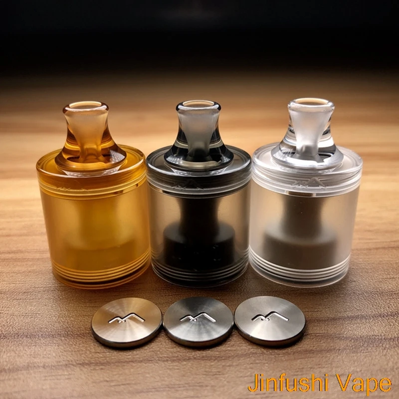 

New Across Vape Wormhole Atomizer Tank 510 Thread for Dvarw 22mm RDTA Atomizer PC PEI Material for 510 Mod vs Dvarw v2 MTL RTA