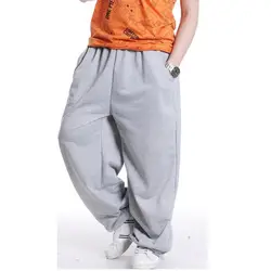 Moda мужские уличные Танцы Pantalones suelta Pantalones шаровары hombre в стиле хип-хоп Swag ropa Гри негр Гри oscuro