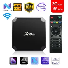 X96mini tv box android 7.1 smart tv WiFi 4K 2GB 16GB Amlogic 1GB 8GB S905W tvbox Quad Core WiFi Media Player X96 mini Set top X96mini tv box android 7.1 smart tv WiFi 4K 2GB 16GB Amlogic 1GB 8GB S905W tvbox Quad Core WiFi Media Player X96 mini Set top