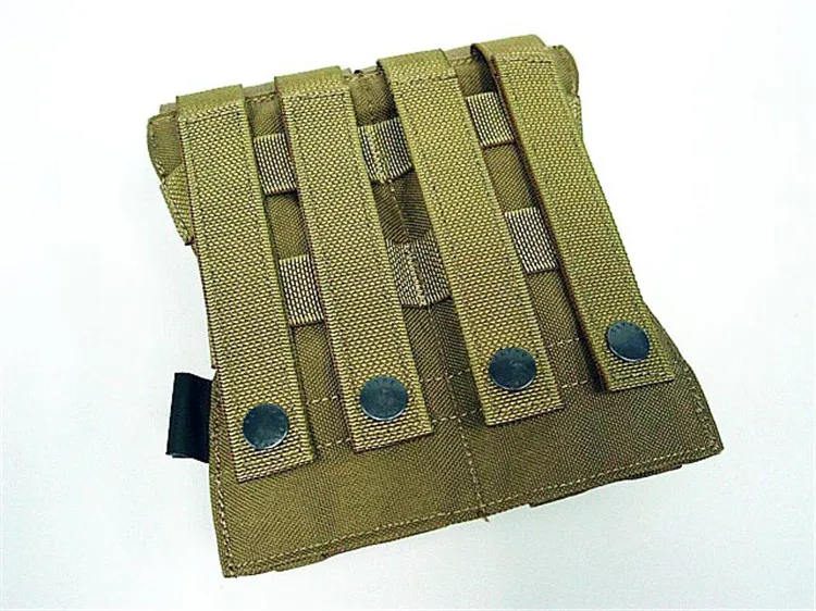 Открытый тактический M4 M16 5,56 мм MOLLE PALS двойной стек винтовки журнал маг откидной мешок страйкбол Пейнтбол Стрельба Molle патроны сумка