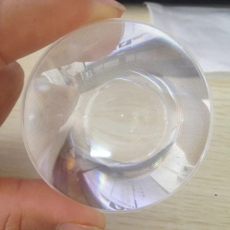 2 шт. 70 мм Диаметр Круглый оптический PMMA пластик Френеля конденсационный объектив фокусное расстояние 40 мм для 3D плоский увеличитель, солнечный концентратор