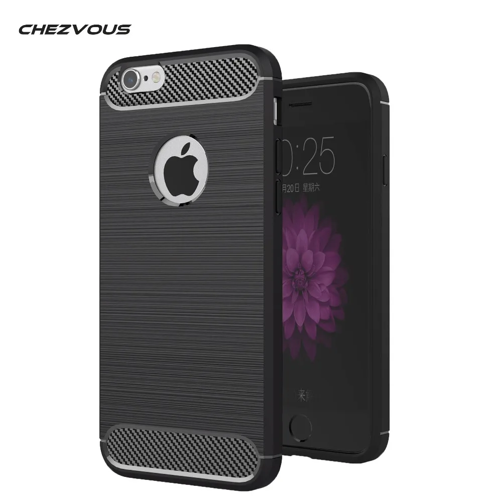 CHEZVOUS силиконовые Коке Броня чехол противоударный для iPhone 6 окружающей среды