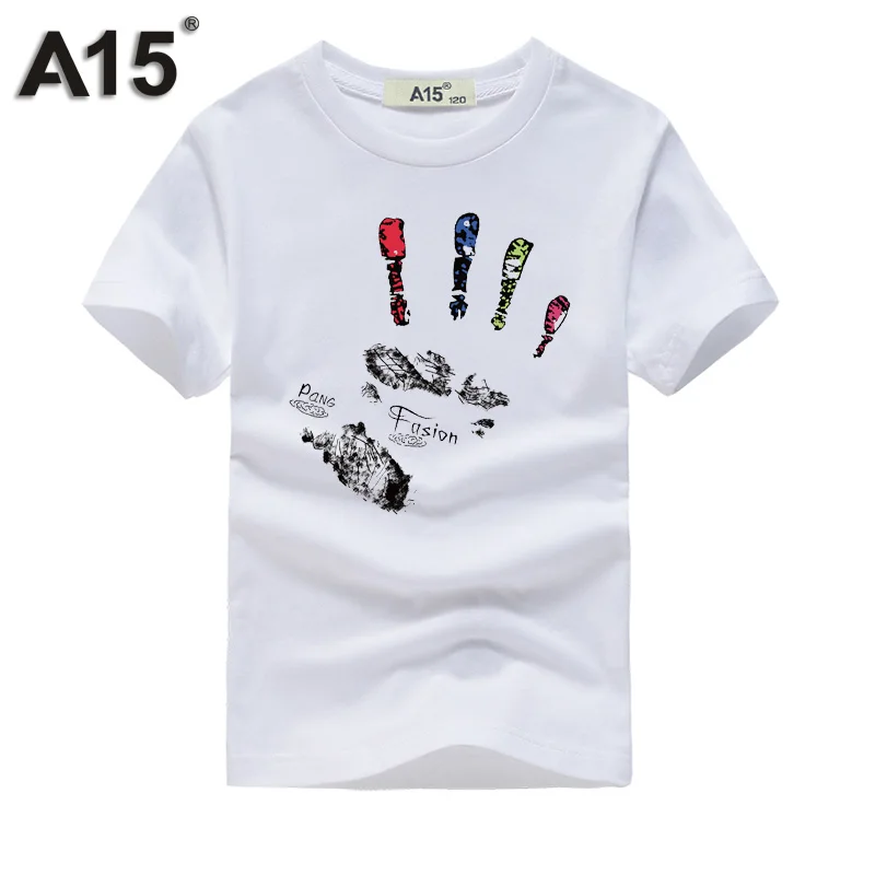 

A15 New 2018 Summer Baby Toddler Girls Boys Short Sleeve T-Shirt Vestido Infantil Cartoon Printed Tees Kids Clothes Size 6 8 10