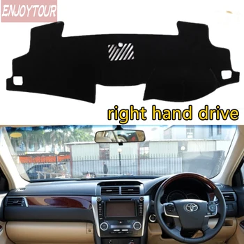 

For Toyota Camry XV50 2011 -2017 Car Styling Covers Dashmat Dash Mat Sun Shade Dashboard Cover 2012 2013 2014 2015 2016 RHD