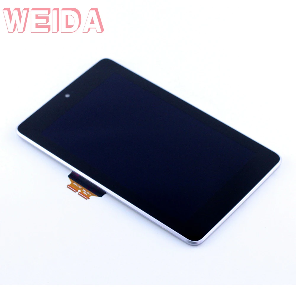 WEIDA For Asus Google Nexus 7 Me370 1st Gen Nexus7 2012 LCD Touch Screen Assembly Frame ME370T ME370TG