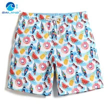Summer Men’s New Swimming trunks Board shorts Quick dry surfing liner hawaiian sexy sport de bain homme briefs Beach shorts mesh