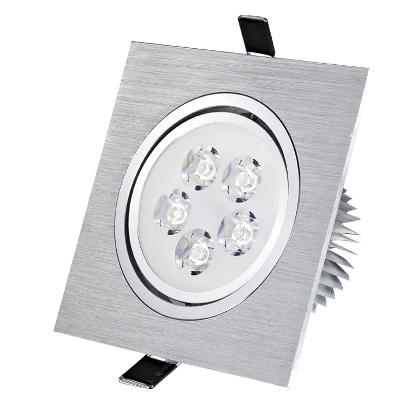 Светодиодный потолочный светильник 3 Вт 5 7 Вт|dimmable downlight|led squareled light square |