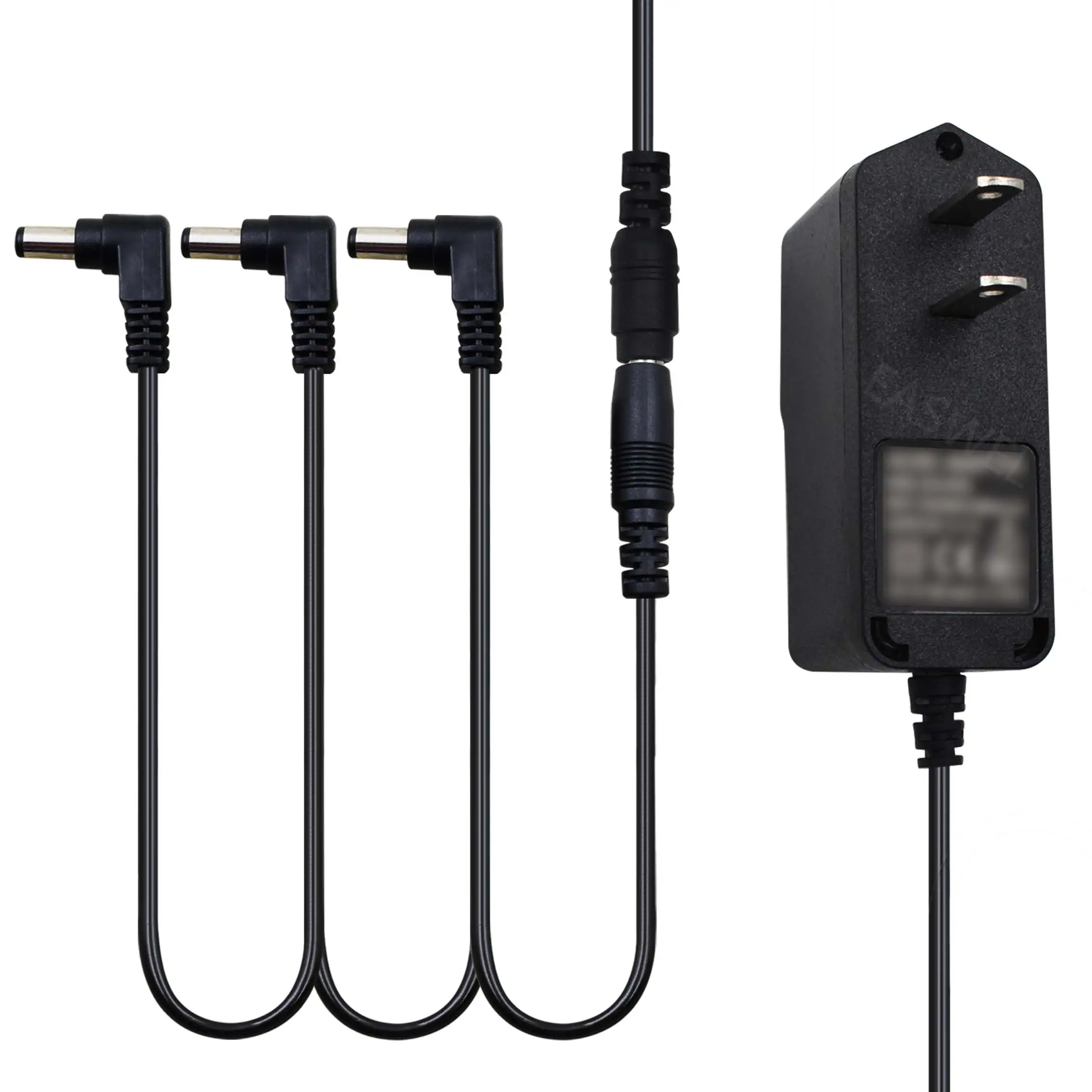 

US 9V DC 1A Guitar Effects Power Supply/ Source Adapter, Power Cord/Leads 3 Daisy Way Chain Cable Fot Fonte Pedal 45
