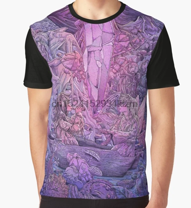 

All Over Print T-Shirt Men Funy tshirt The Dark Crystal Short Sleeve O-Neck Tops Tee women t shirt