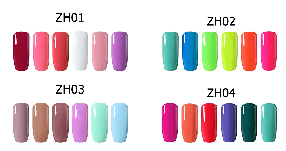 Caixa de Presente para Manicure Arte Clavo Pces - Kit Unha Gel Polonês uv Resina Embeber Fora Verniz Semi Conjunto Permanente 8 ml 6 8 Gel para unhas