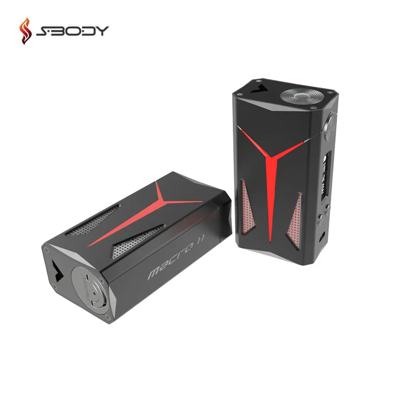 Original Sbody Update Macro DNA75 TC Vape Box Mod Macro II DNA 75W Chip Vaporizer Fit 18650 Battery RDA RTA Tank E Cigarette New Original Sbody Update Macro DNA75 TC Vape Box Mod Macro II DNA 75W Chip Vaporizer Fit 18650 Battery RDA RTA Tank E Cigarette New
