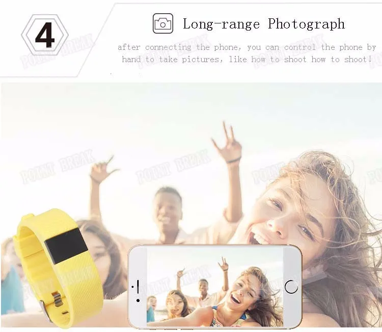 Point Break для IOS Android спортивная одежда фото мониторинга сердечного ритма умный браслет ремень